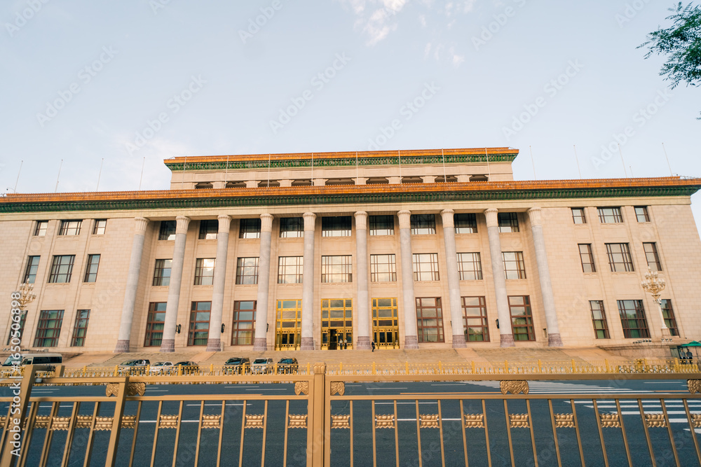 Fototapeta premium Beijing, China - may 16, 2025 Great Hall of the People