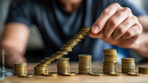 Stacking Coins for Financial Growth