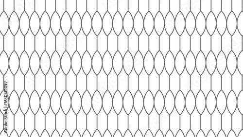 Abstract gray pattern geometric vector seamless ornamental and swatches oriental line texture outline white background