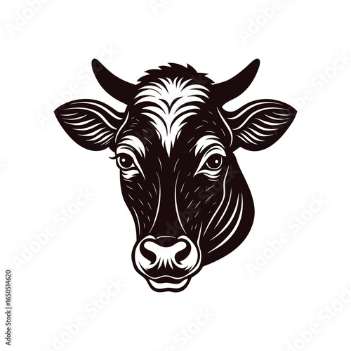Cow head dairy cow 