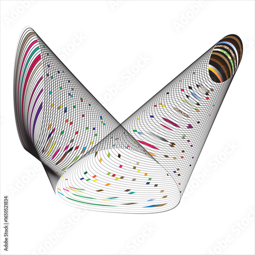 swimsuit isolated on white background