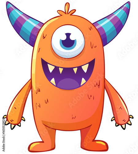 Cartoon Monster Mascot
