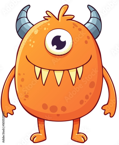 One-Eyed Beast Character
