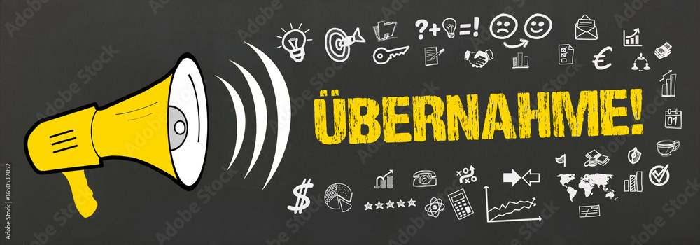 Fototapeta premium Übernahme 