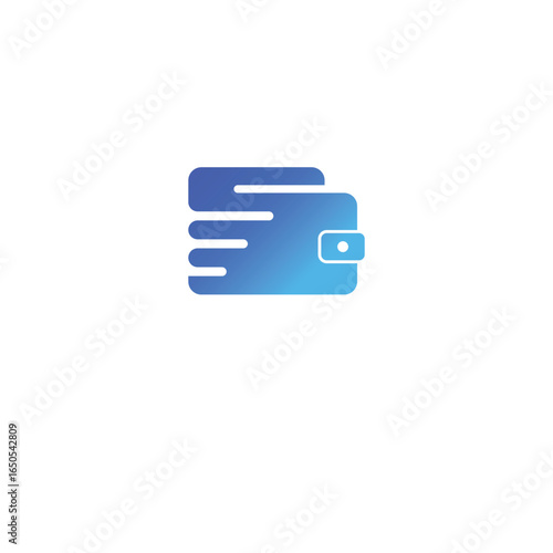 Wallet Logo Design Graphic Vector