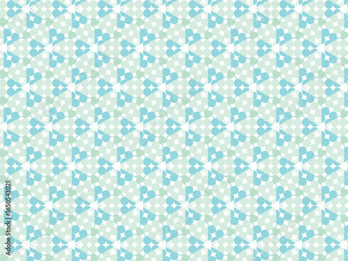 Geometric Pattern Background with Blue and Green Circles 193
