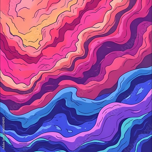 seamless wave pattern
