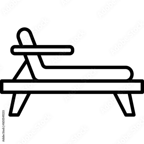 Deck Chair Icon