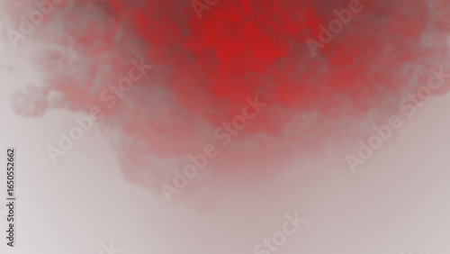 Dramatic red smoky texture overlay for adding depth and atmosphere to your design projects