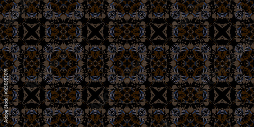 Vintage Damask Design pattern. Abstract Arabesque Background. Dark Tonal Pattern

. Elegant Repeating Motif. Intricate Filigree Pattern. 

Abstract Floral Lattice. Ornamental art Repeat. Organic Textu