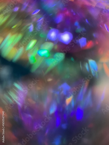 abstract background with colorful lights jewelry crystal diamond sparkles texture	
