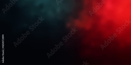 An abstract red background with particles, smoke, and light creating a dark, fiery texture