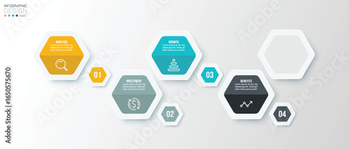 Wallpaper Mural Timeline chart business infographic template.
 Torontodigital.ca