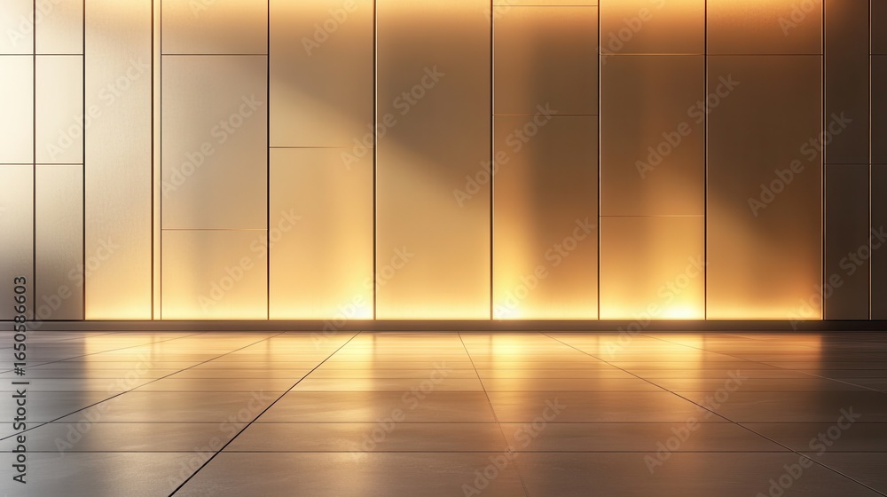 Fototapeta premium Modern minimalist interior design (1)