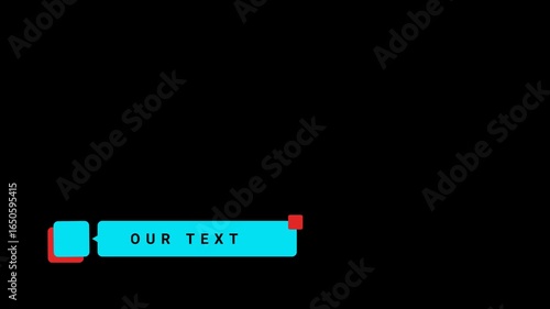 Creative Minimalist Lower Third Animation for Titles and Names.