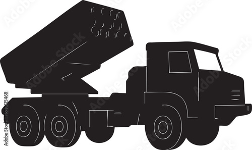 Multiple Rocket Launcher Vector