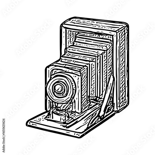 Folding Bellows Camera