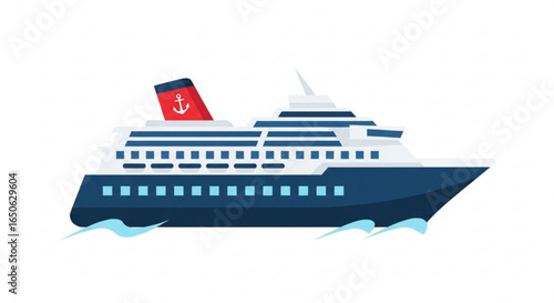 Cruise ship vacation travel ocean liner holiday nautical transport summer voyage tourism destination trip vessel