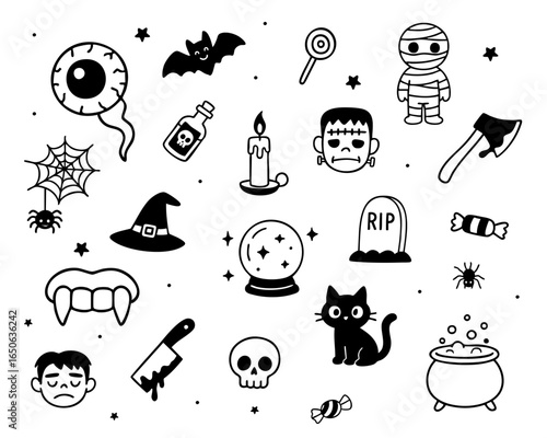 Doodles BW-03