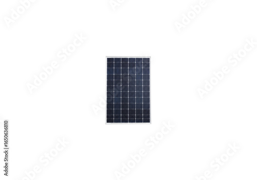 solar panel isolated on white background