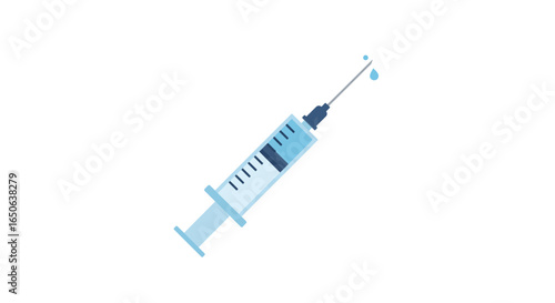 Medical Syringe Icon Healthcare, Vaccination, Injection, Medicine, Hospital