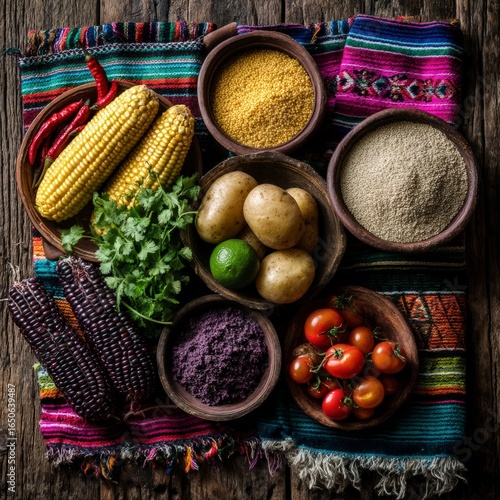 Wallpaper Mural Organic farm produce for traditional recipes Torontodigital.ca