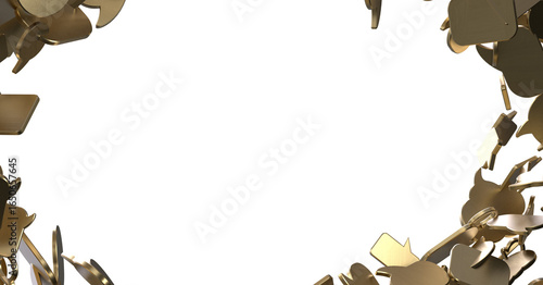 flying email icon and web f...