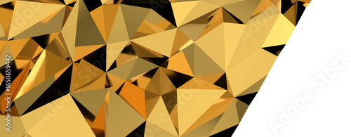 (Mehrere Werte)Gold polygon...