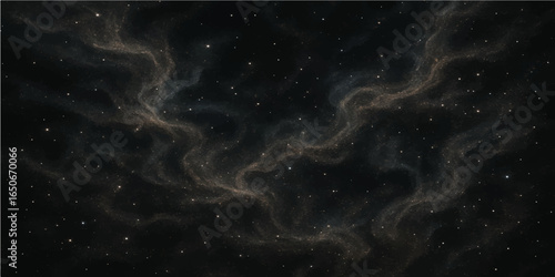 Cosmic fantasy of swirling blue nebulae and vibrant starlight forming a textured abstract space background