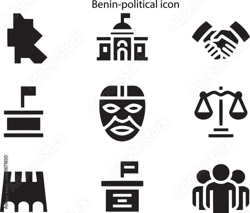 Benin's Political Identity A Visual Representation of Governance and National Symbols