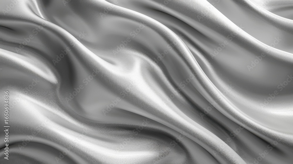 Fototapeta premium Minimalist Abstract Arc: Silver Textured Tech-Inspired Background