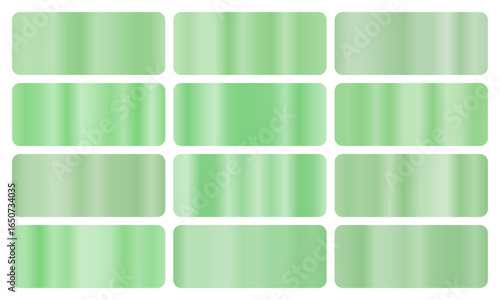 Tranquil gradient flowing from soft green to mint, capturing meadow serenity. Ideal for nature themes, wellness apps, and calming design projects.