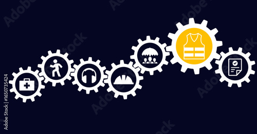 Photos Health & safety vector illustration
