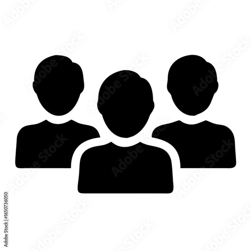 Find your team members group icon for business collaboration and teamwork concept design vector