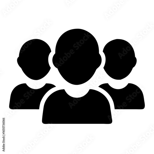 Find your team group people crowd community members user icon vector illustration graphic design