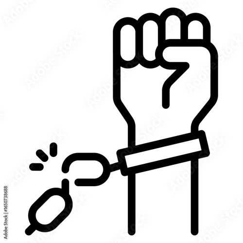 Freedom icon vector illustration