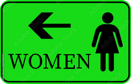 Toilet Icon.square toilet signs collection, male, female and neutral gender, vector Illustration.Public bathroom pictogram. Male and female gender silhouette for lavatory door.