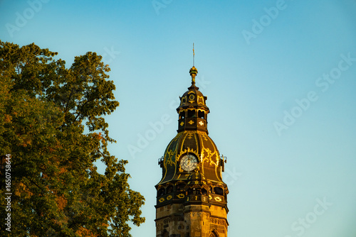 golden domes of the Cathedral of St. Elizabeth of Hungary, Kosice