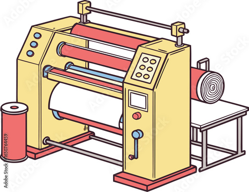 industrial printing machine production design
