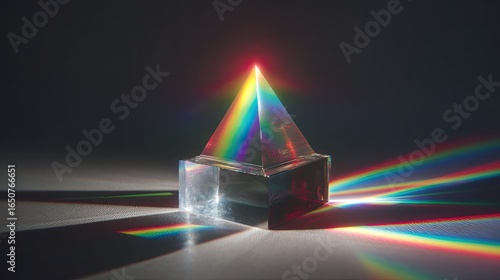 Prismatic light spectrum