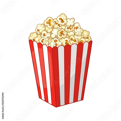 popcorn in a red box