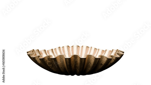 Fotografi 3D Render a cupcake liner is shown in a bowl