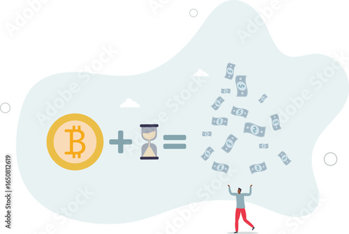 Investing in Bitcoin will yield profits over time.