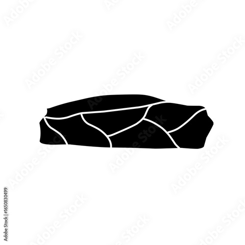 black stone slab