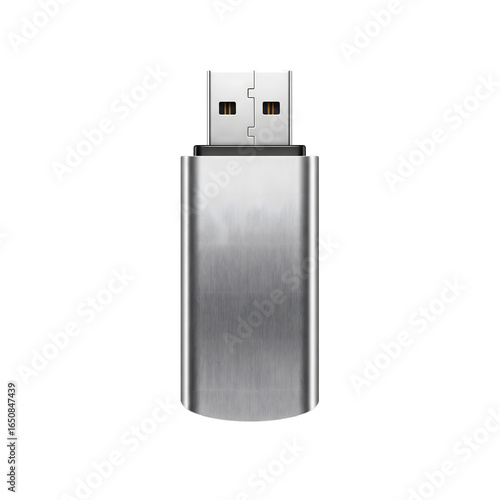 Flash drive USB  isolated on transparent background