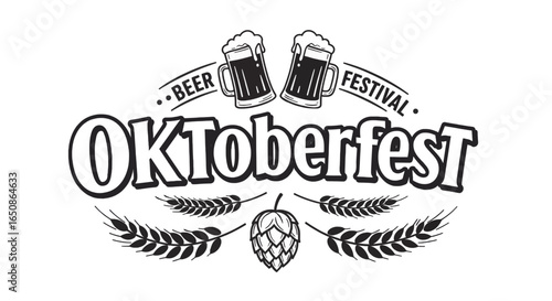 Black Oktoberfest logo