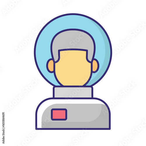 Astronaut  Vector icon which can easily modify or edit