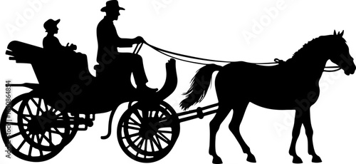 horse and carriage, horse, silhouette, vector, black, illustration, riding, animal, rider, equestrian, carriage, sport, animals, race, isolated, ride, cart, white, horseback, farm, art, horses, equine