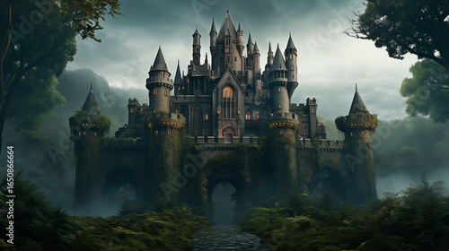 Wallpaper Mural A castle from a fairy tale Torontodigital.ca