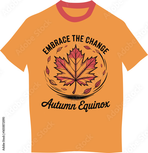 Embrace the Change Autumn Equinox T-shirt